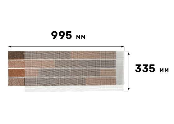 АМК панели 200 для фасада дома brick img1 1